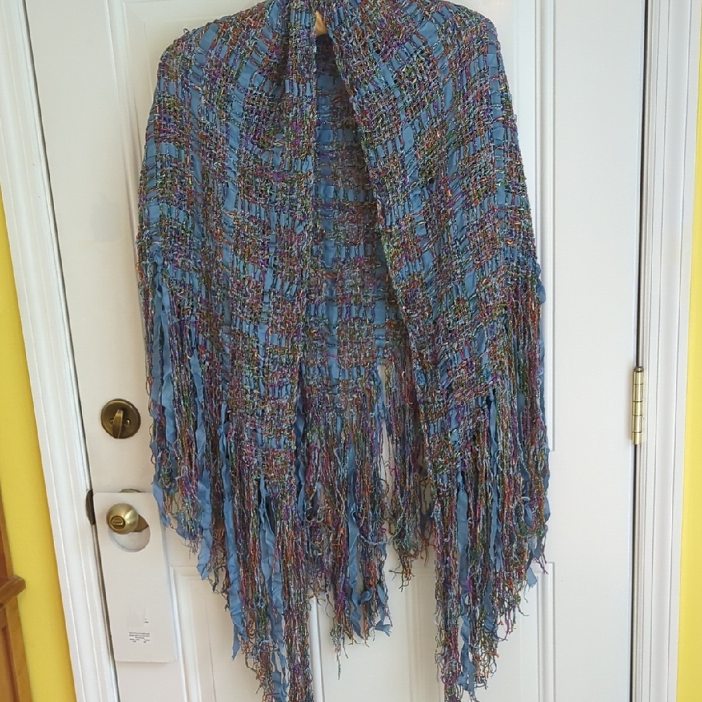 Hand Woven Shawl Or Wrap
